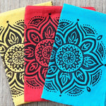 Mandala Coloured Tea Towels