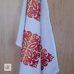 Damask Design Tea Towels